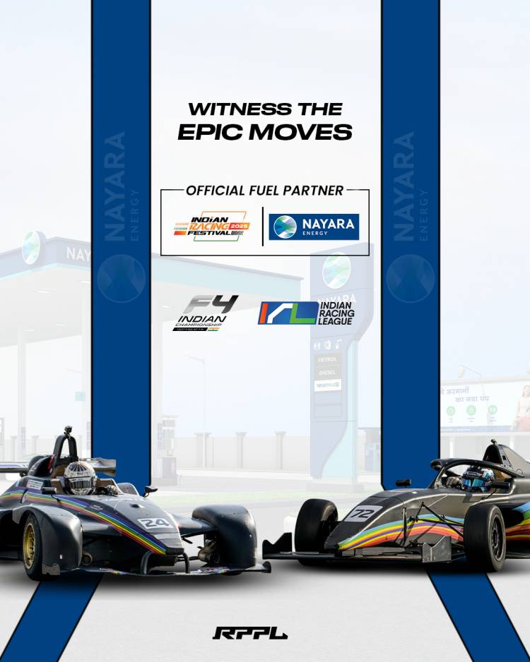 Nayara Energy Powers into Indian Racing Festival 2025 as the ‘Official Fuel Partner’