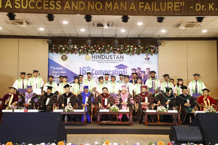 16th Convocation at Hindustan Institute of Technology and Science (HITS)