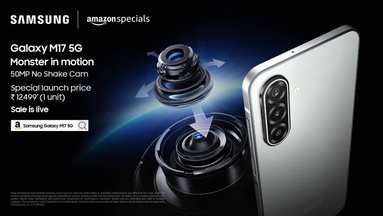 Samsung Galaxy M17 5G, with Segment-First OIS Camera and Enhanced Durability, Goes on Sale in India