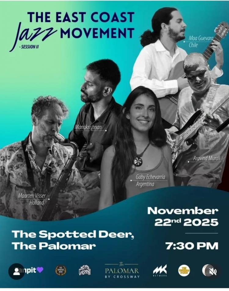 The East Coast Jazz Movement – Session II at The Spotted Deer,  The Palomar by Crossway