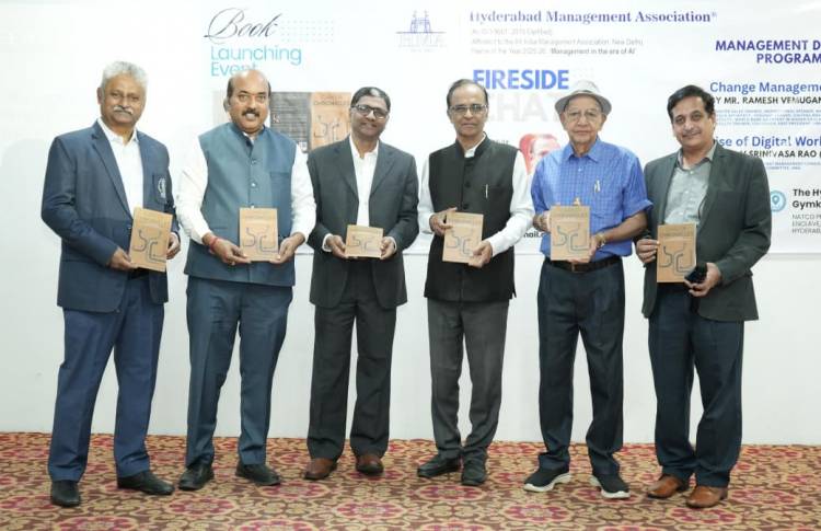 Hyderabad Management Association Hosts Book Launch of Career Chronicles – Employment, Entrepreneurship and Everything in Between