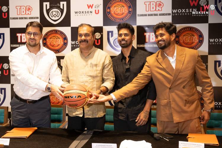 Woxsen Sports Academy Signs MoU with Telangana Basketball Association to Strengthen State’s Collegiate Basketball Ecosystem