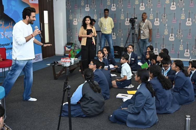 GIIS Students Strike the Right Chord with Music Maestro Shekhar Ravjiani