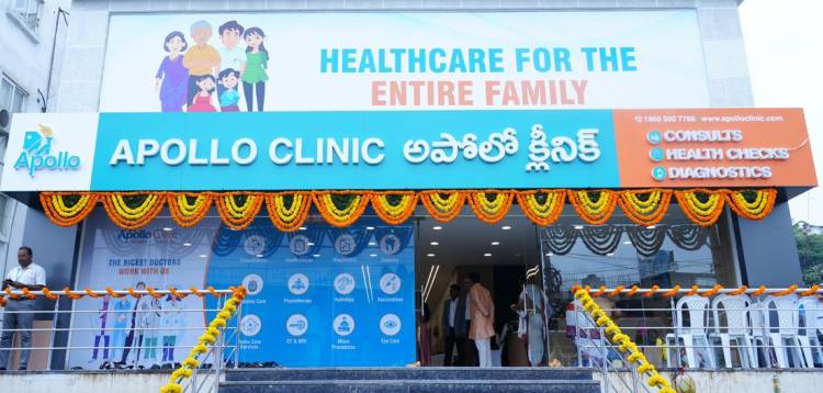 Apollo Clinic launches Express Health Check in  90 minutes with its latest Kompally Center!