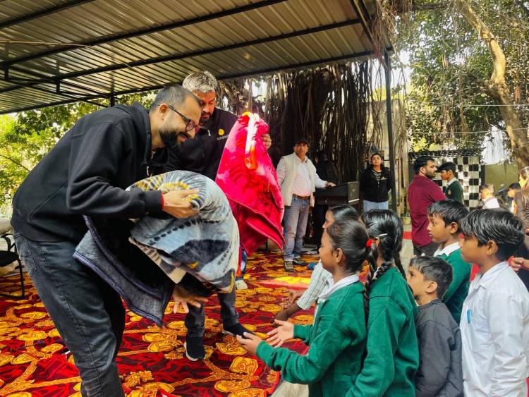 Astrotalk brings warmth to thousands of underprivileged students across Delhi-NCR in this cold weather