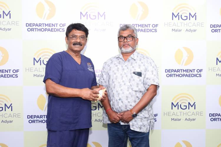 MGM Healthcare Malar, Adyar Achieves Long-Term Outcomes with a Novel Autograft Cartilage Tissue Transplant in the Knee of a 53-Year-Old Gentleman