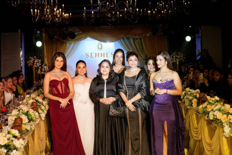 The Grand Launch of SENNES, the contemporary lifestyle brand from the House of Senco, unveiled in Kolkata by Bollywood actor Tara Sutaria.