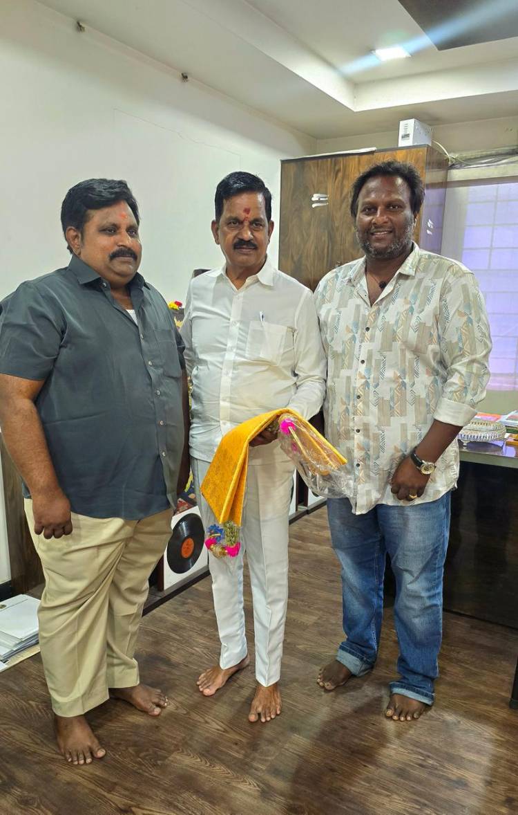 திரௌபதி2  பட குழுவினர் தயாரிப்பாளர் கலைப்புலி S.தாணுவை நேரில் சந்தித்து நன்றி தெரிவித்தனர்