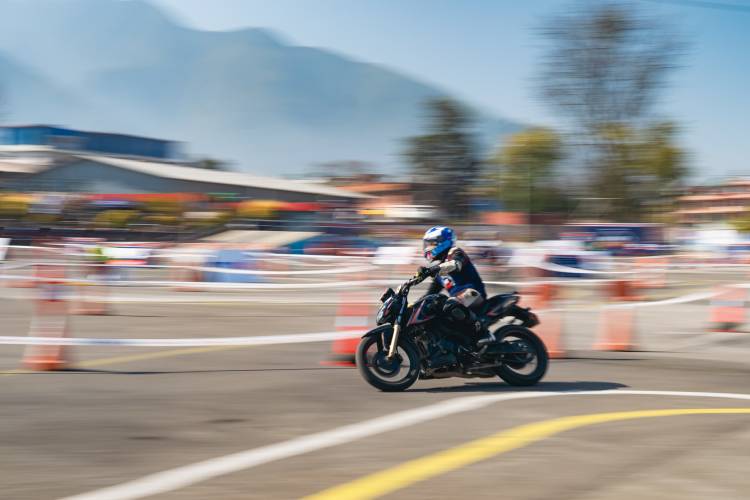 TVS APACHE RACING EXPERIENCE REACHES THE TOP OF THE WORLD, MAKES DEBUT IN NEPAL