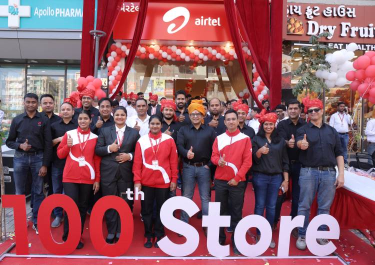 Airtel opens its 100th retail store in Gujarat, strengthens customer access in Ahmedabad