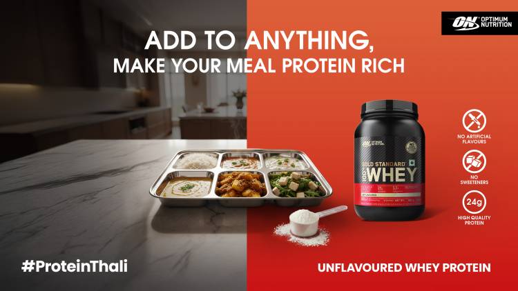 Optimum Nutrition Marks World Protein Day with Project Protein Thali Initiative, Introduces Gold Standard Unflavoured Whey