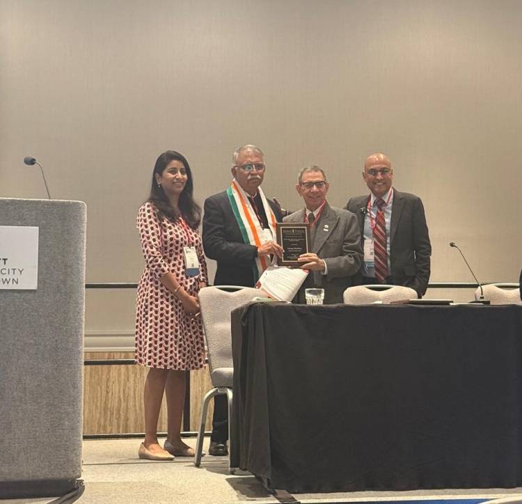 TANKER Foundation's Founder Trustee Dr. Georgi Abraham Receives Karl D. Nolph Lifetime Achievement Award on 27th February 2026 at the 46th Annual Dialysis Conference Kansan City, Missouri. We would be grateful for your good coverage. Grateful Thanks. Latha Kumaraswami.