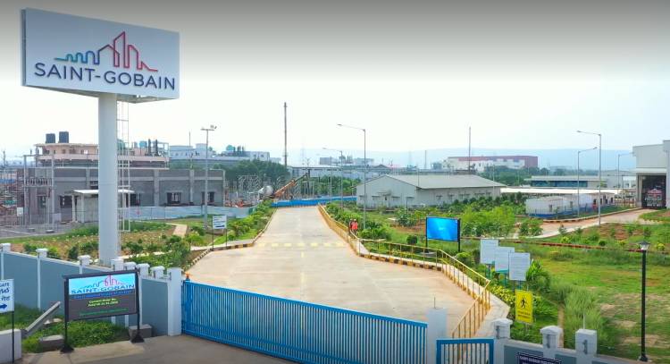 SAINT-GOBAIN INDIA PVT. LTD. - GYPROC BUSINESS COMMISSIONS INDIA’S FIRST NEAR - NET ZERO GYPSUM CEILING TILES PLANT IN VISAKHAPATNAM