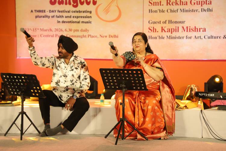 Bhakti Sangeet Festival Opens to a Soulful Evening of Devotional Music at Central Park, New Delhi