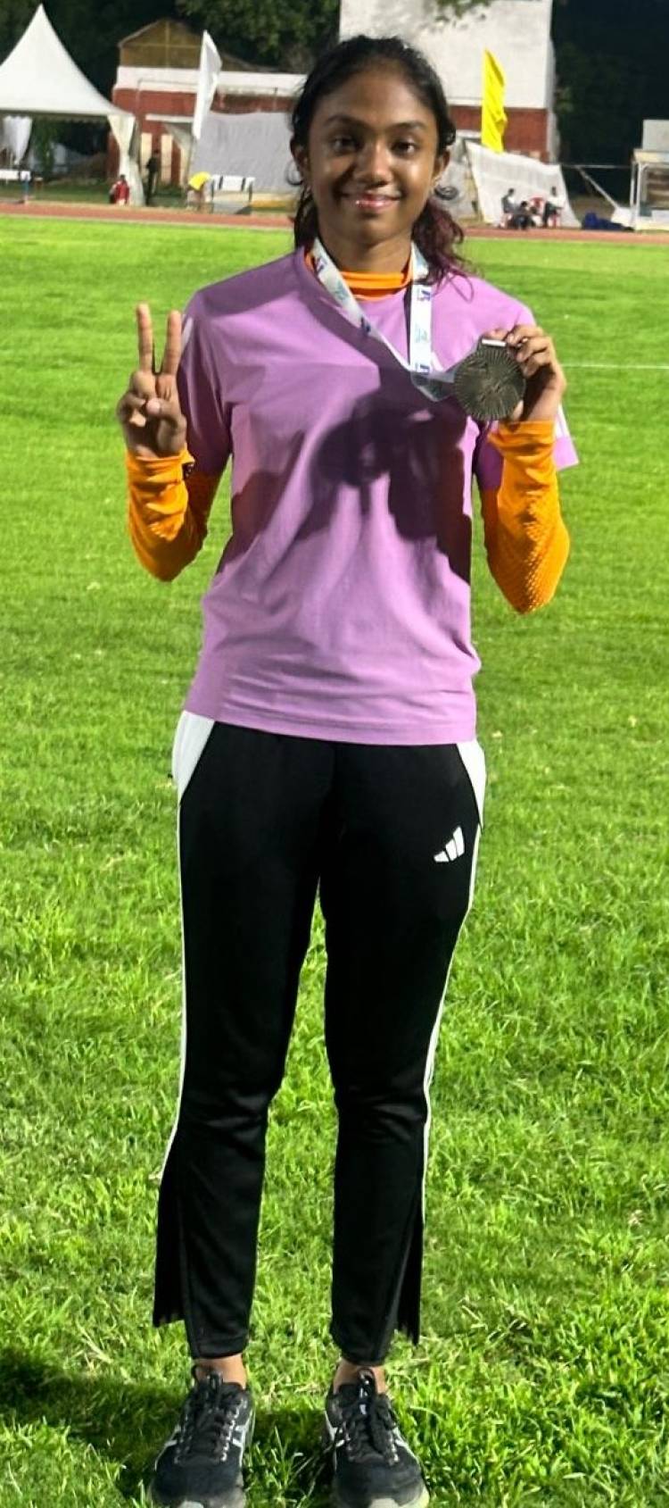 SRMIST Athlete Ms. Sadhana Ravi Ranked India No.1 & Asia No.1 in U-20 Triple Jump 