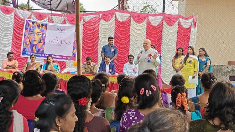 Adani Gangavaram Port Strengthens Community Ties at Dibbapalem with Women-Led CSR Drive