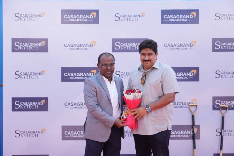 Casagrand Commercial Breaks Ground to Develop 4.28-Acre Premium Commercial Office Space in Perungudi, Casagrand Skytech  