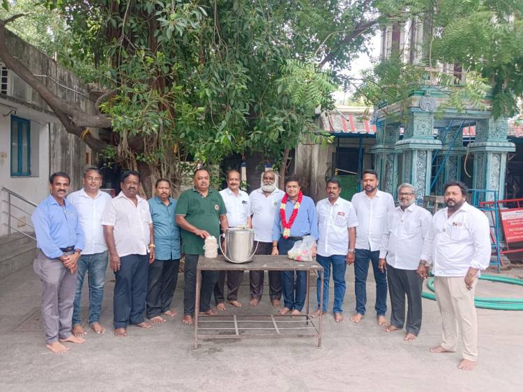 அரிமா ஆண்டின் முதல் நாளை முன்னிட்டு சிறப்பு அபிஷேகம் மற்றும் அன்னதானம்