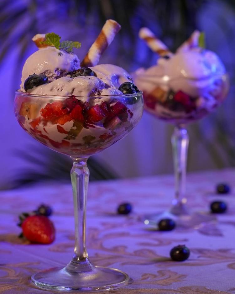 Scoops of Happiness at Truffles, Feathers Hotel