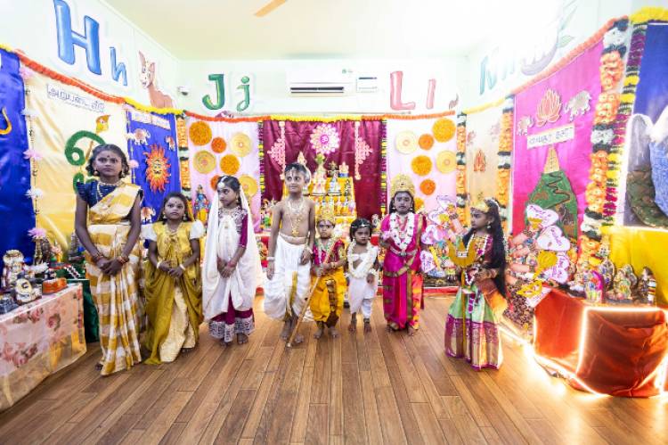 CK Wonder Kidz Brings the Chota Char Dham to Life Through Navaratri Golu Celebrations