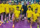SRMIST Kabaddi Men’s Team Won the Gold Medal in the State Level Invitational Kabaddi Men’s Tournament