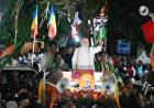 Amit Shah Holds Roadshow in Mylapore