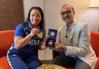 Champion Mirabai Chanu Unveils MMTC-PAMP's 'Virasat' Recycled Gold Coin to Celebrate India's 80th Year of Independence