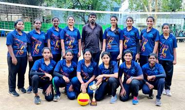 VELAMMAL'S THROWBALL TEAM TRIUMPHS