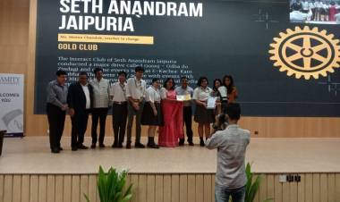 Seth Anandram Jaipuria School bags Gold Club Award by Rotary International District 3012
