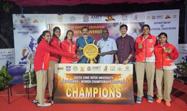 SRMIST Table Tennis Women Team WON Gold Medal in SOUTH ZONE INTER UNIVERSITY TABLE TENNIS WOMEN CHAMPIONSHIP 2024-2025