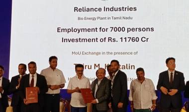 Reliance Industries signs Landmark MoU for Bio-Energy Projects in TAMILNADU