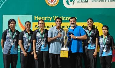 SRMIST Claims Silver in South Zone Inter University Women’s Table Tennis Tournament