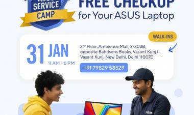ASUS Reinforces Customer Commitment with Free Service Camp in New Delhi