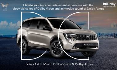 Mahindra launches XUV 7XO as India’s first vehicle with Dolby Vision and Dolby Atmos, redefining the future of in-car entertainment