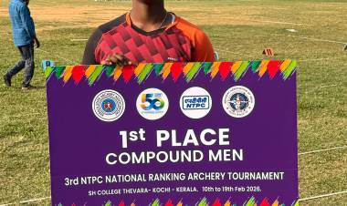  SRMIST Student Wins Gold at 3rd NTPC National Ranking Archery Championship 2026