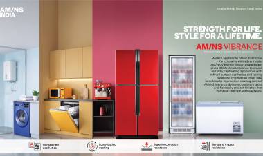  மின் சாதனங்கள் மற்றும் தொழில்துறை உற்பத்திக்கு உதவிடும் வகையில் உலகத் தரம் வாய்ந்த பிராண்டட் சலுகைகள் Vibrance மற்றும் Optima உடன் மதிப்பு கூட்டப்பட்ட எஃகு தயாரிப்புகளை விரிவுபடுத்தும் AM/NS இந்தியா