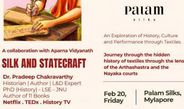 ThoughtLoom by Palam Silks Presents Silk and Statecraft A Scholarly Exploration of Textiles, Power and History