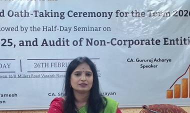  ICAI Bengaluru Branch  SIRC Announces New Office Bearers for the Year 2026 - 2027