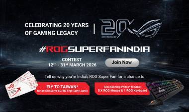 ASUS ROG Celebrates 20 Years of Gaming Excellence with Launch of ROG Super Fan India Community Campaign