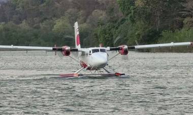 இந்தியாவின் முதல் நீர் விமான சோதனை வெற்றி!