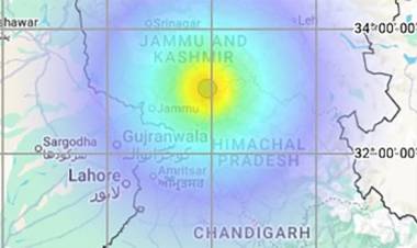 ஜம்மு காஷ்மீரில் அடுத்தடுத்து ஏற்பட்ட இரண்டு நிலநடுக்கங்கள்!