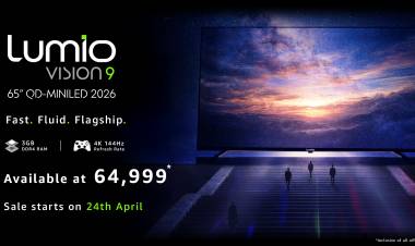 Lumio™ Unveils Vision 9 (2026) Smart TVs: Bringing Faster Performance, Flagship Display & Audio to Indian Homes