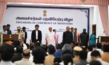 Tamil Nadu Cabinet expansion: Vijay inducts Srinath, Wilson among 23 Ministers
