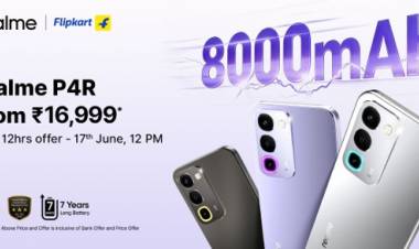 realme introduces the realme P4R 5G with a Segment-Leading 8000mAh Titan Battery starting at INR 16,999