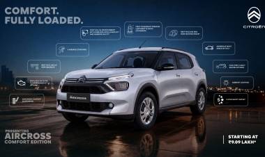 CITROËN INDIA INTRODUCES VALUE-LED AIRCROSS COMFORT EDITION, RESPONDING TO EVOLVING CUSTOMER DEMAND