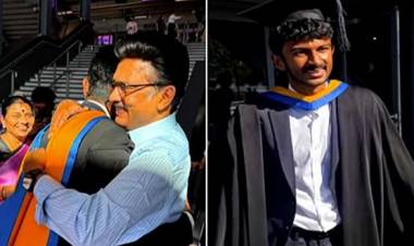 Stalin attends grandson Inban Udhayanidhi’s graduation ceremony in the UK