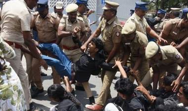 Chennai police tighten security as NEET leak protests spread