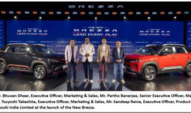 Maruti Suzuki Launches New Brezza Turbo Boosterjet with Powerpacked Performance