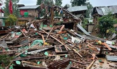 Security forces intensify anti-terror operations in Kashmir, militants houses demolished