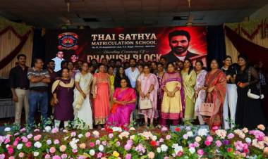 தாய் சத்யா பள்ளியில் தனது சொந்த செலவில் 3 மாடி கட்டிடம் கட்டிக் கொடுத்து நெகிழ்ச்சி!